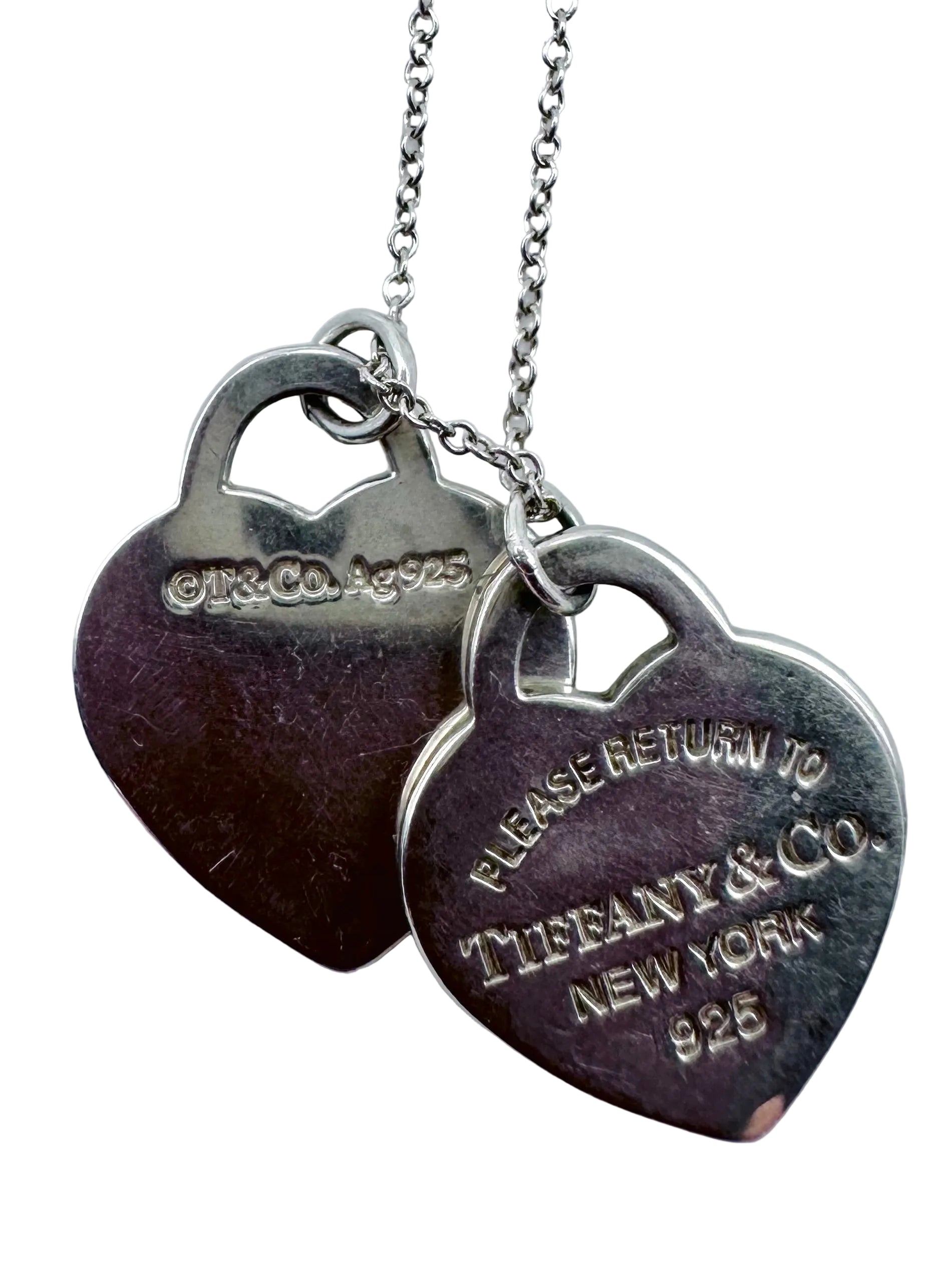Collier Pendentif TIFFANY & CO. "Return to Tiffany" en argent et émail