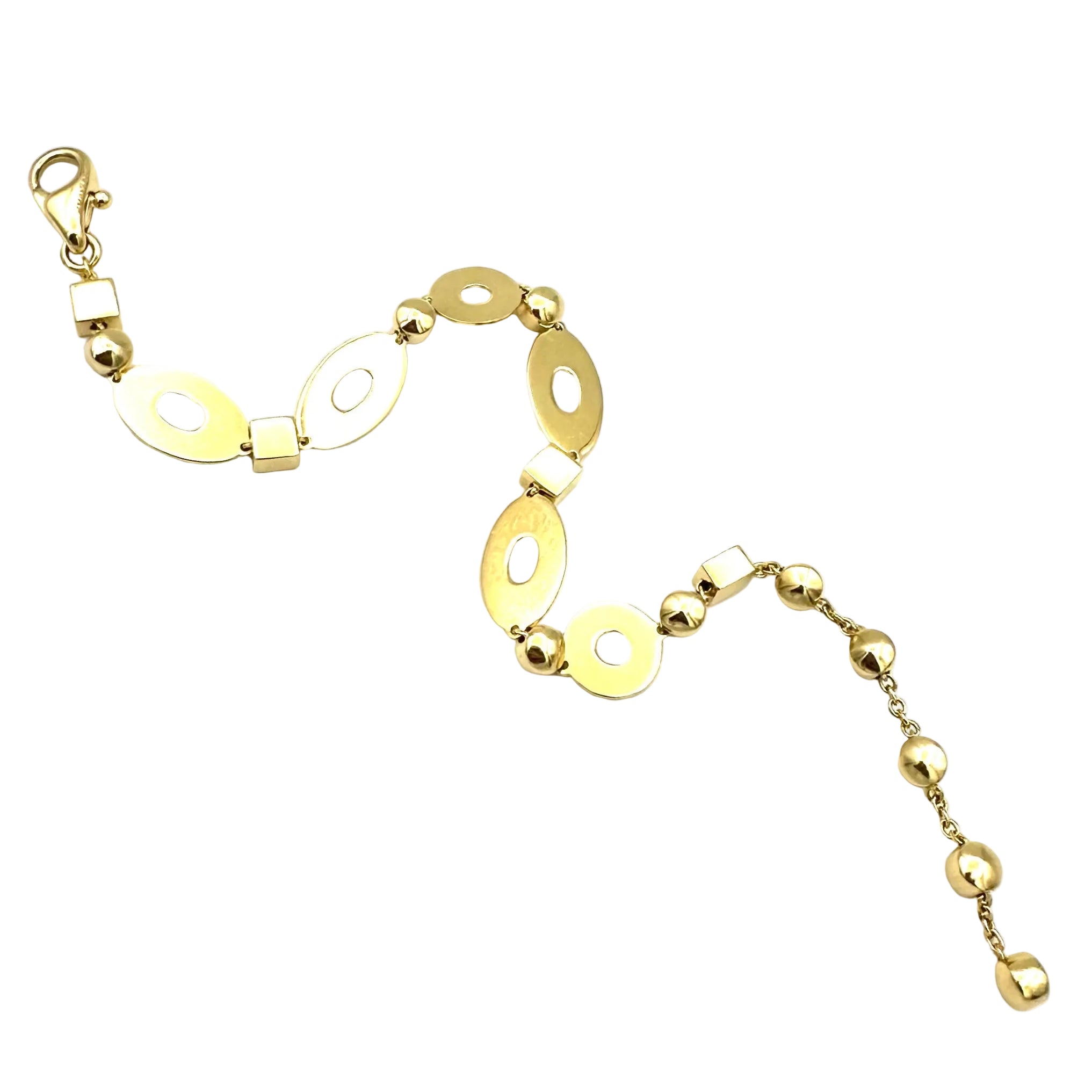 Bracelet Maille BULGARI "Lucea" en or jaune