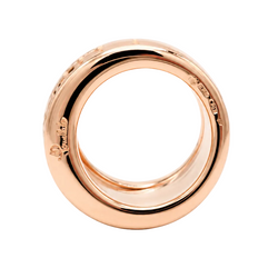 Bague Bandeau POMELLATO "Cocco" en or rose et diamants