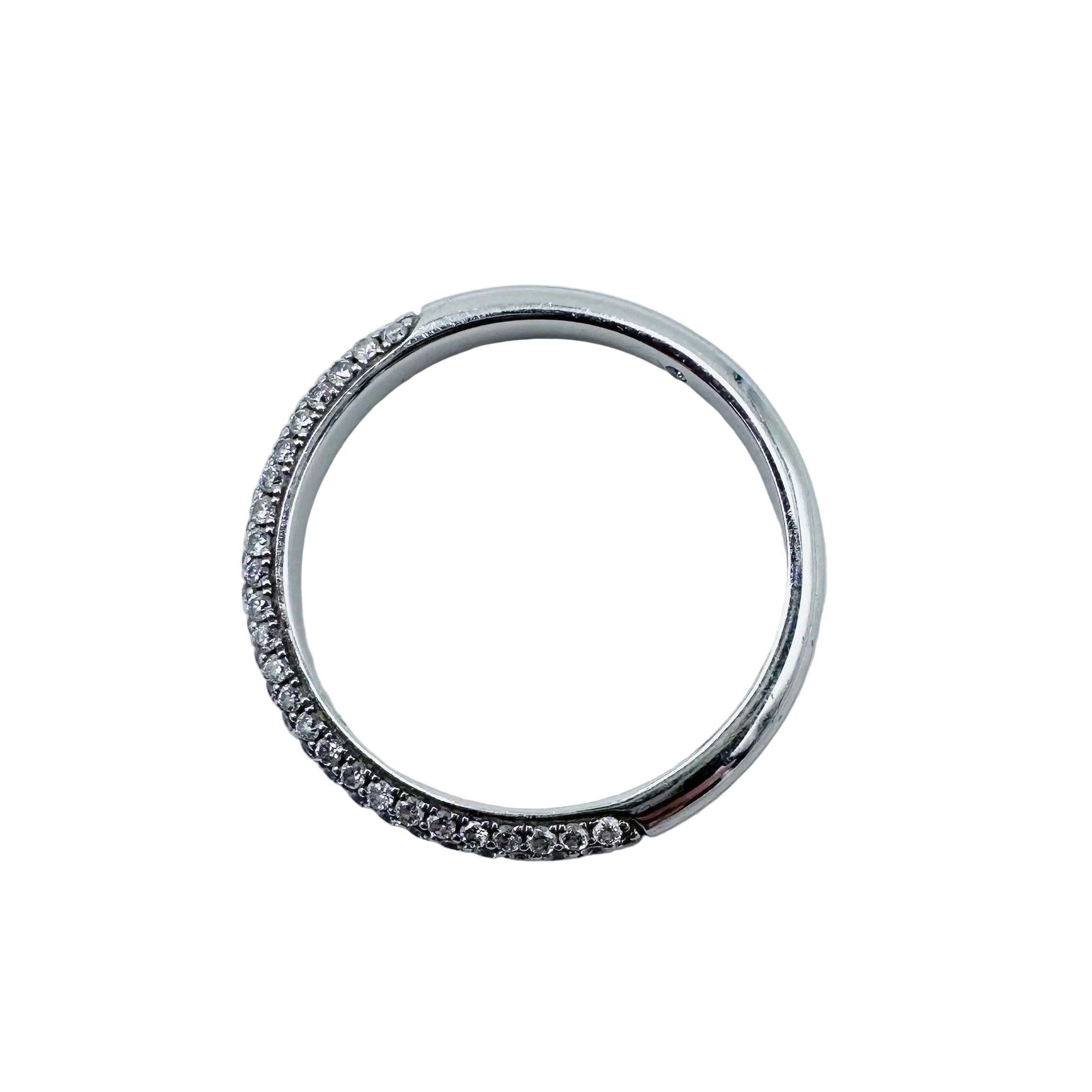 Bague Alliance MESSIKA "Joy" en or blanc et diamants