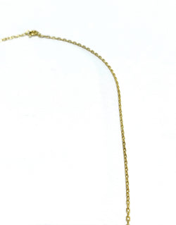 Chaîne en or jaune maille Forçat