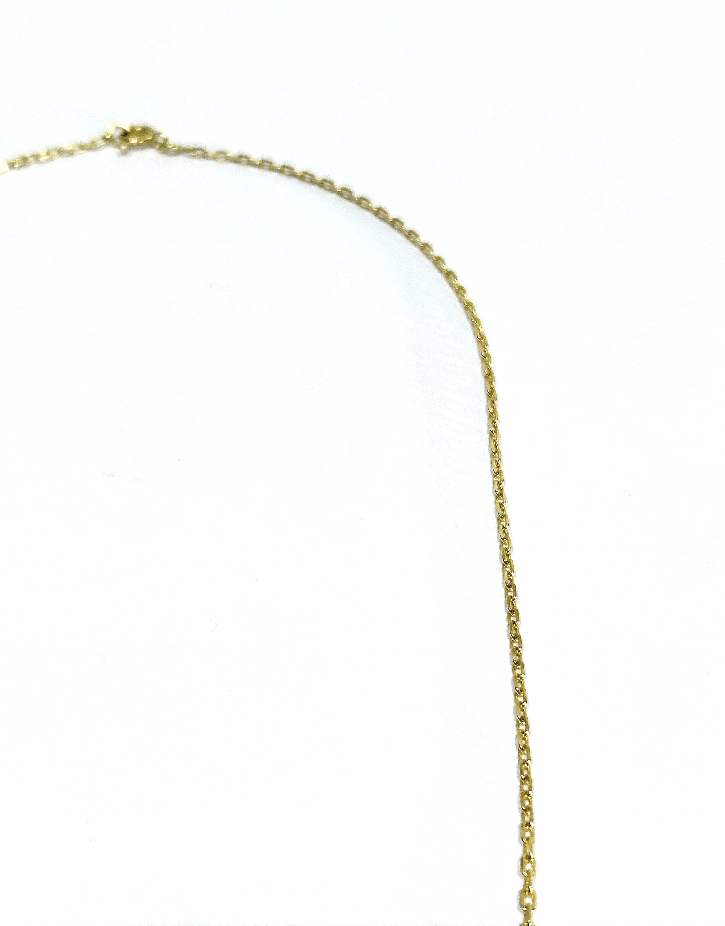 Chaîne en or jaune maille Forçat