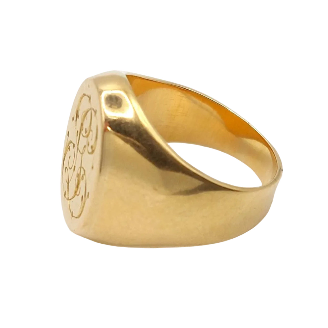 Bague Chevalière en or jaune