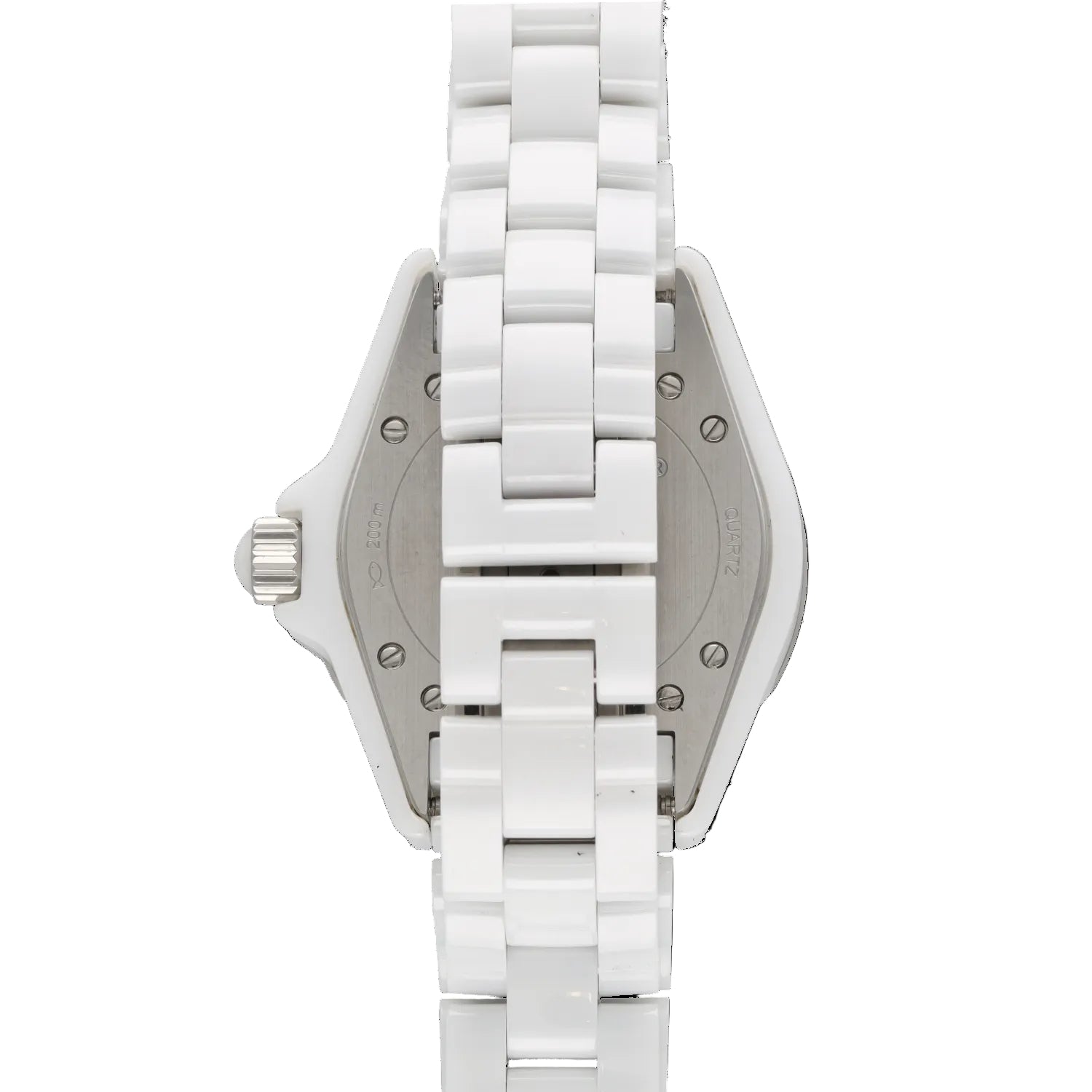 Montre CHANEL "J12" en céramique et quartz