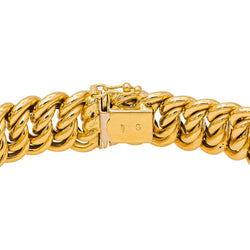 Bracelet Maille américaine Or jaune