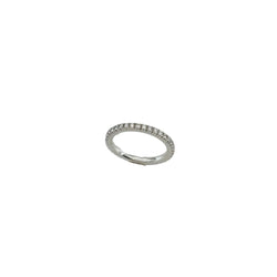 Bague Alliance en or blanc et diamants