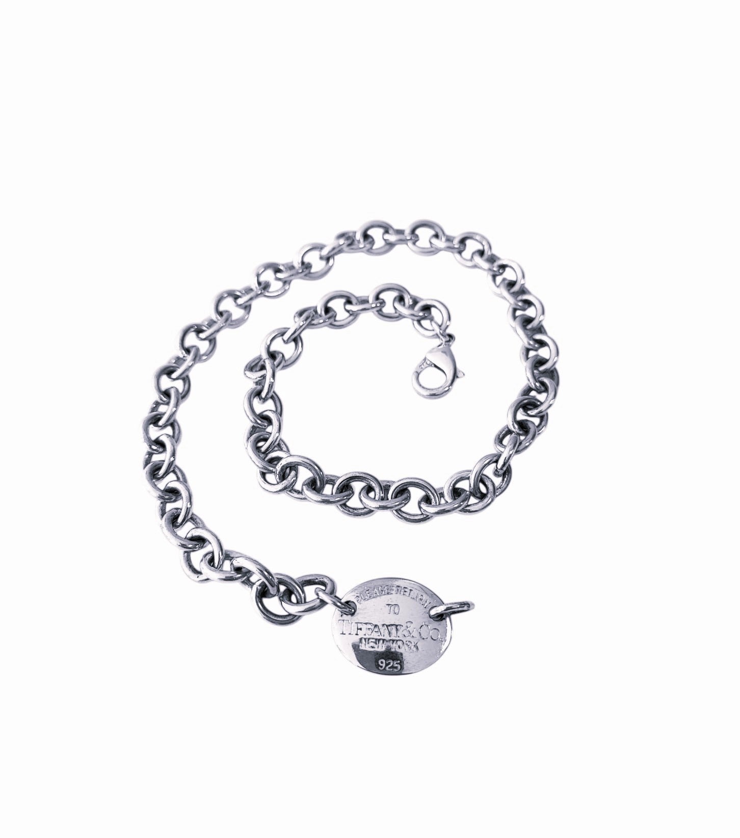 Collier TIFFANY & CO Return to Tiffany en argent