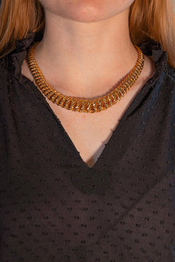 Collier Maille Américaine Or jaune