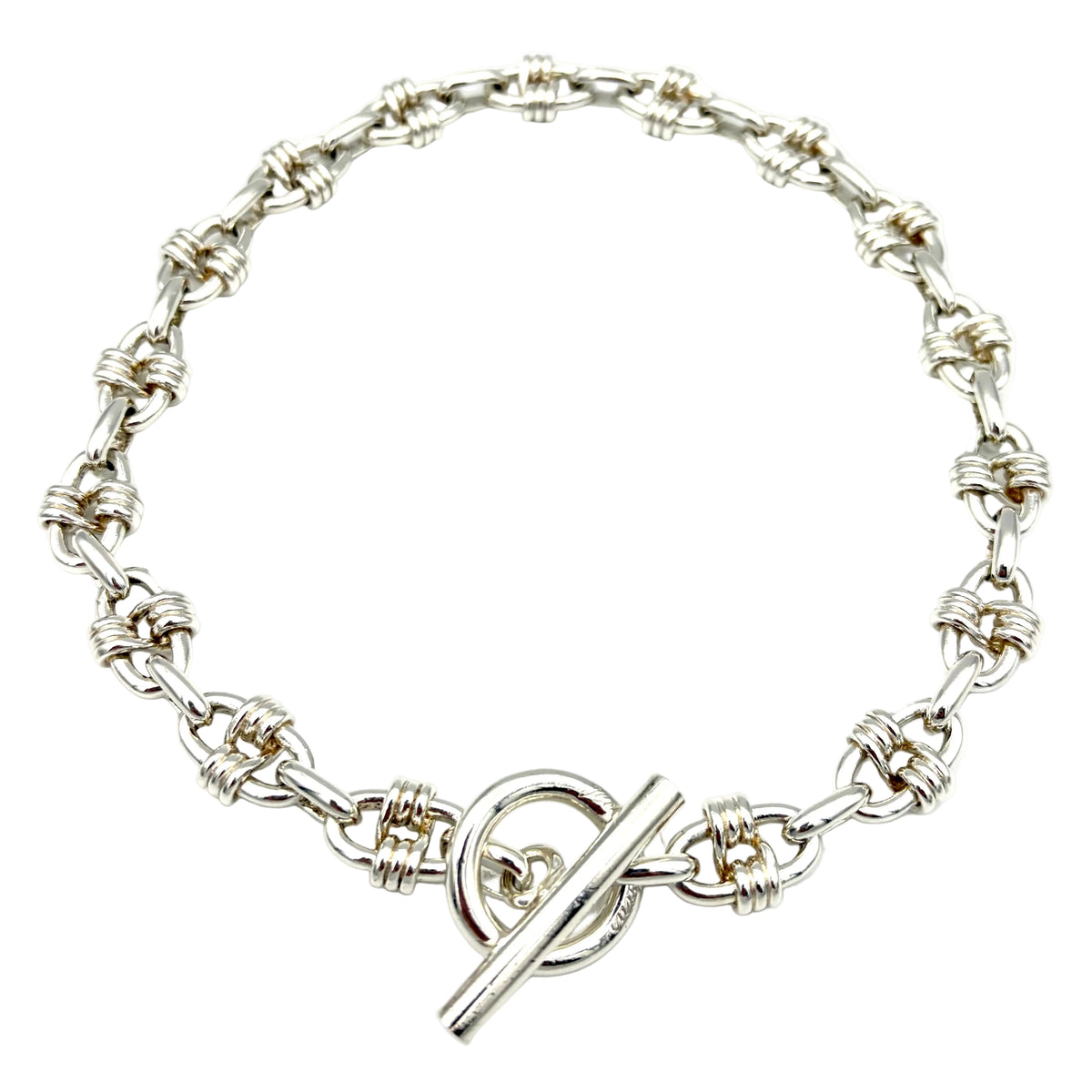 Collier Maille HERMÈS "Cybelle" en argent