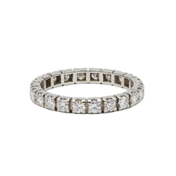 Bague Alliance en or blanc et diamants