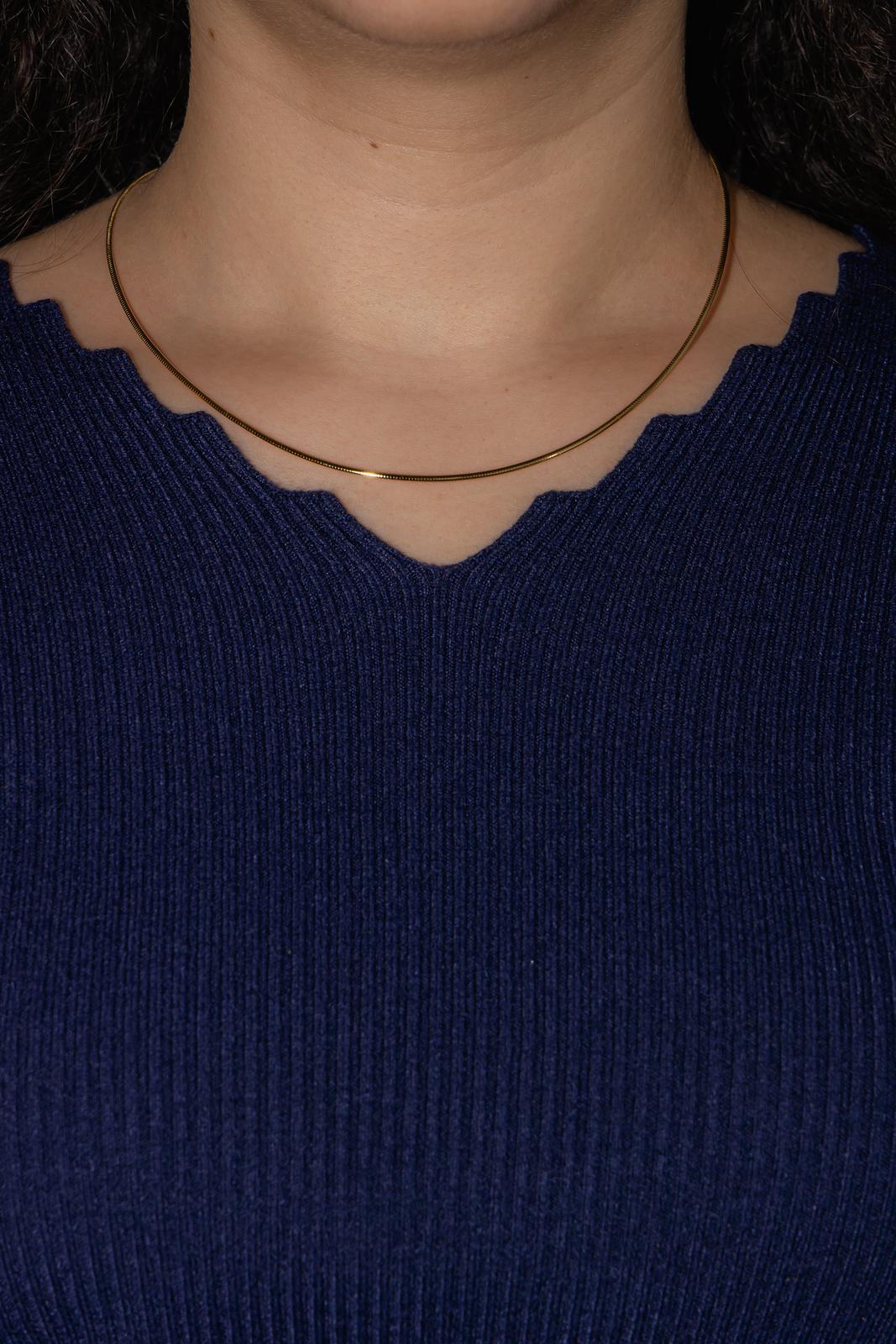 Collier Maille omega Or jaune