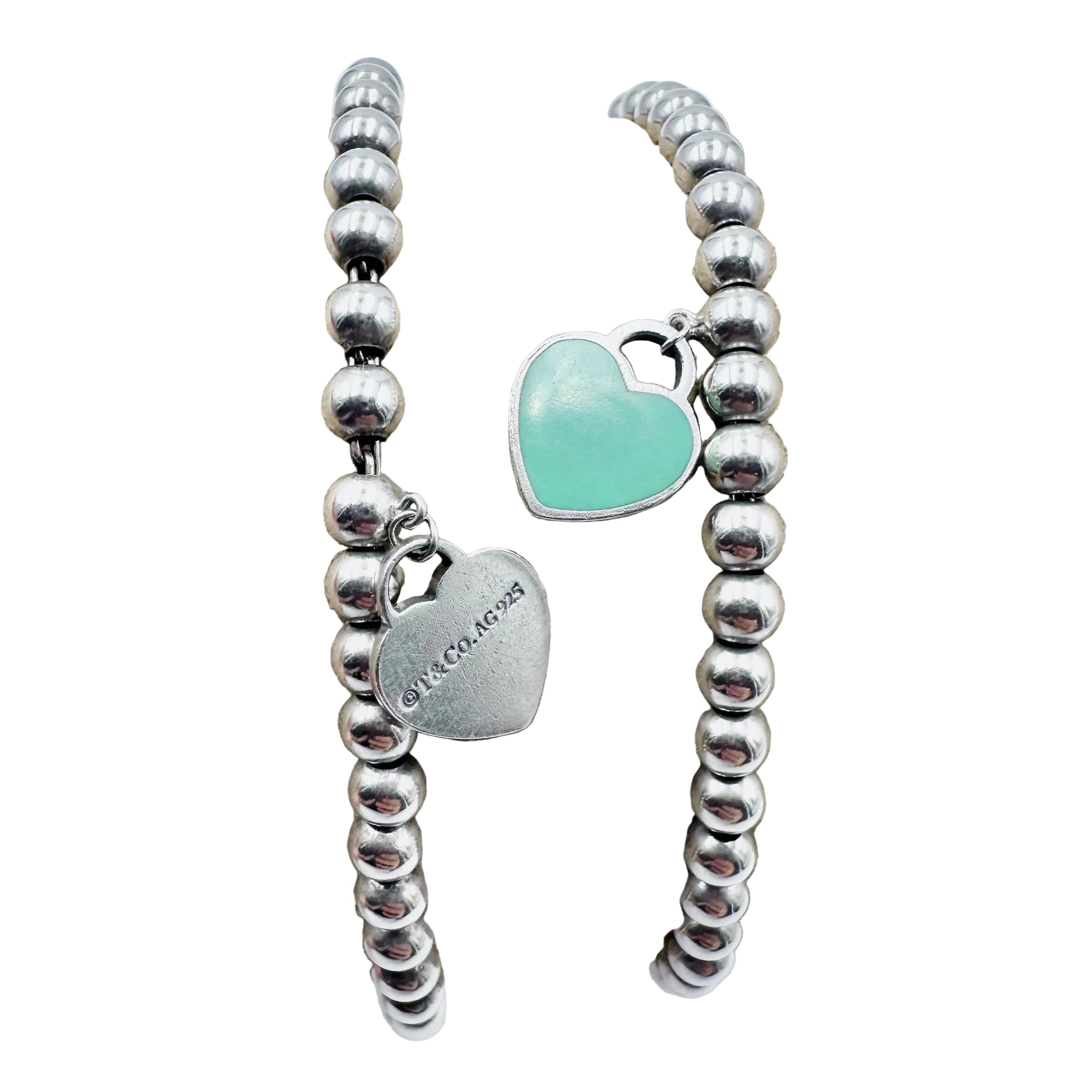 Bracelet Perles TIFFANY & CO. "Return to Tiffany" en argent