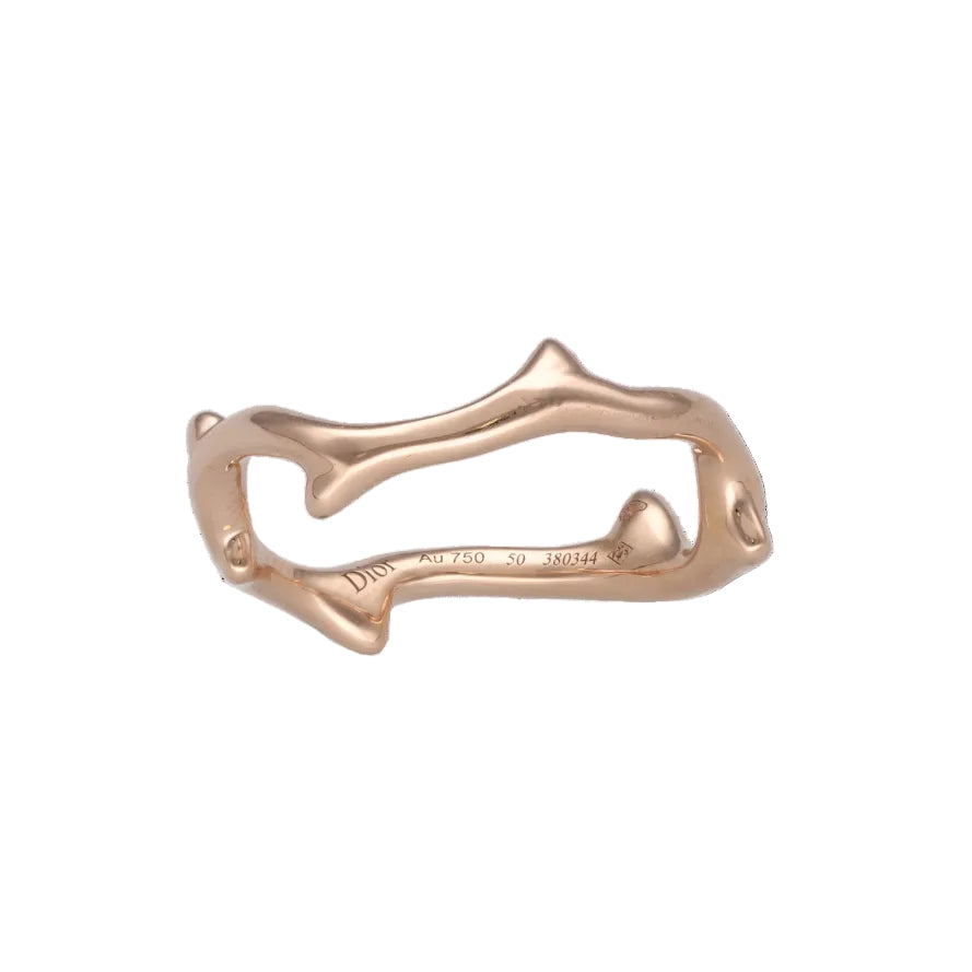 Bague DIOR Bois de Rose en or rose