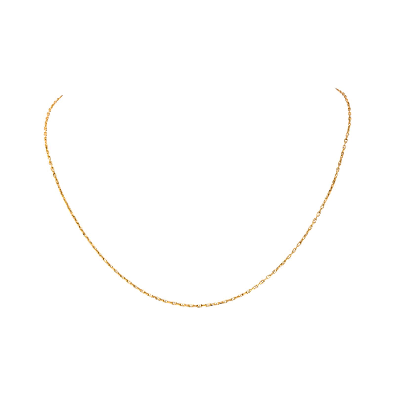 Collier Chaîne en or jaune