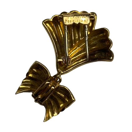 Broche Clip VAN CLEEF & ARPELS en or jaune