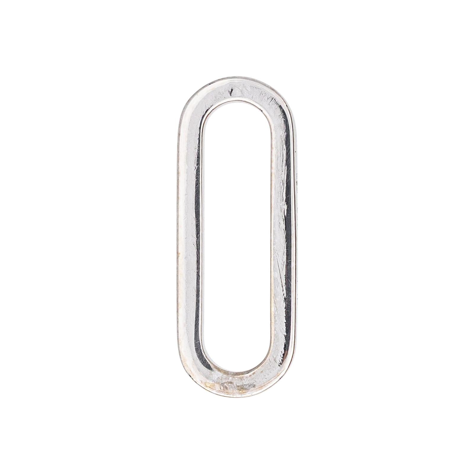 Dinh Van Bracelet Cordon Maillon Or blanc