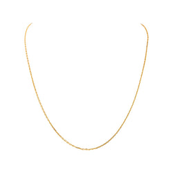 Collier Maille Forçat Or jaune