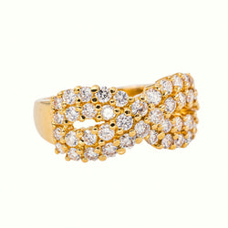 Bague Or jaune Diamant