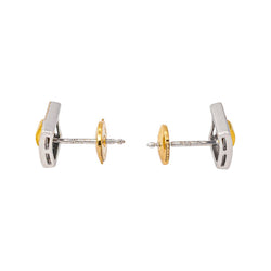 Boucles d'oreilles Or blanc Diamant