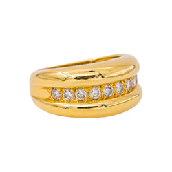 Bague Or jaune Diamant
