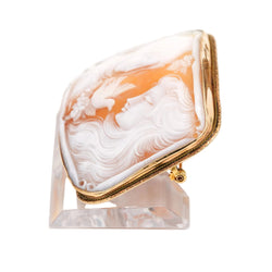 Broche Épingle en or jaune et camée