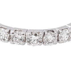 Bague  Alliance tour complet  Or blanc Diamant