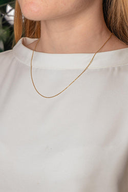 Cartier Collier Maille forçat  Or jaune