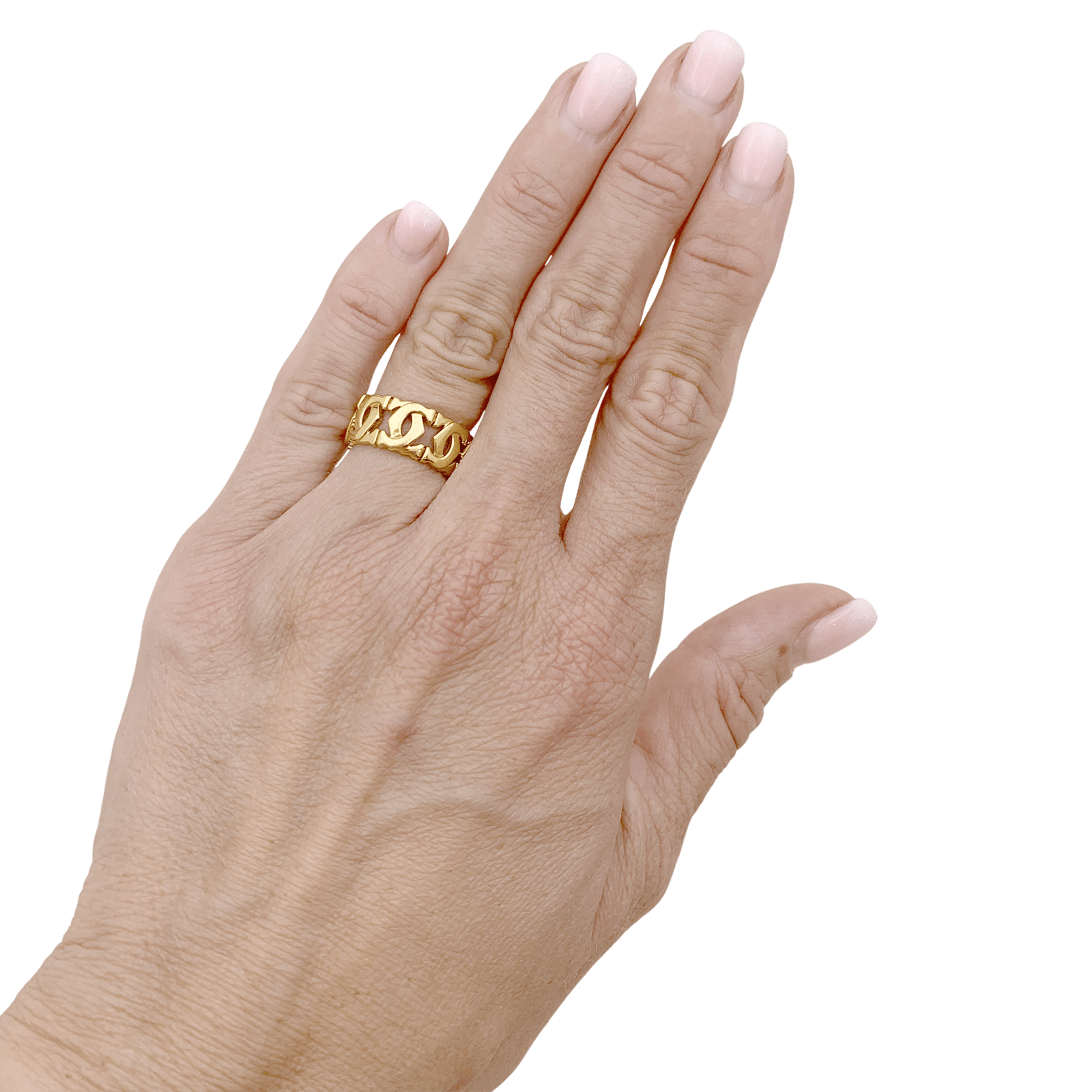 Bague Cartier, "C de Cartier", or jaune.