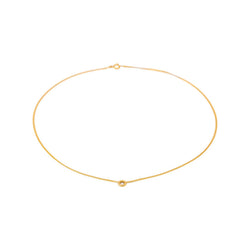 Collier Solitaire Or jaune Diamant