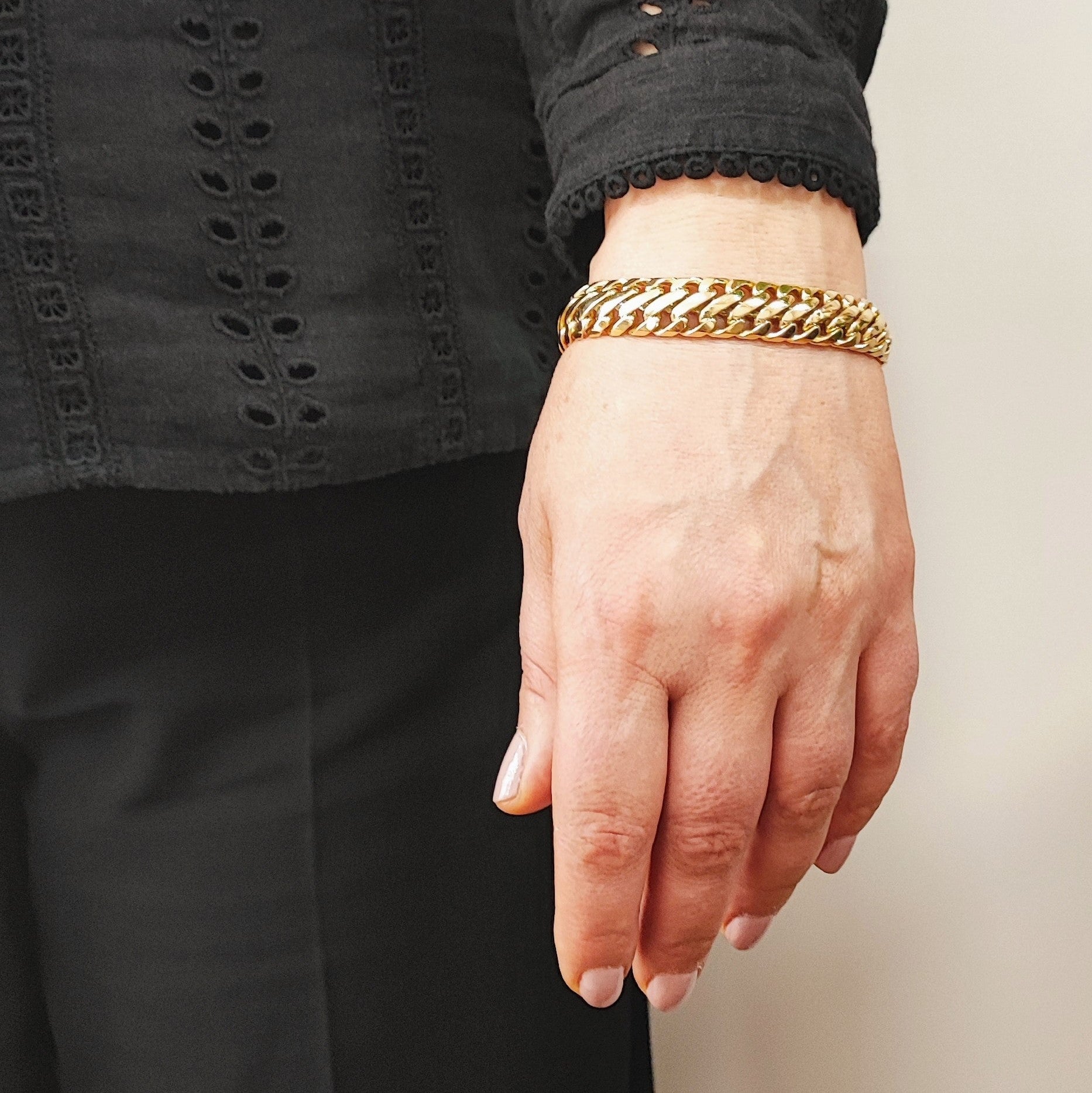 Bracelet Maille en or jaune