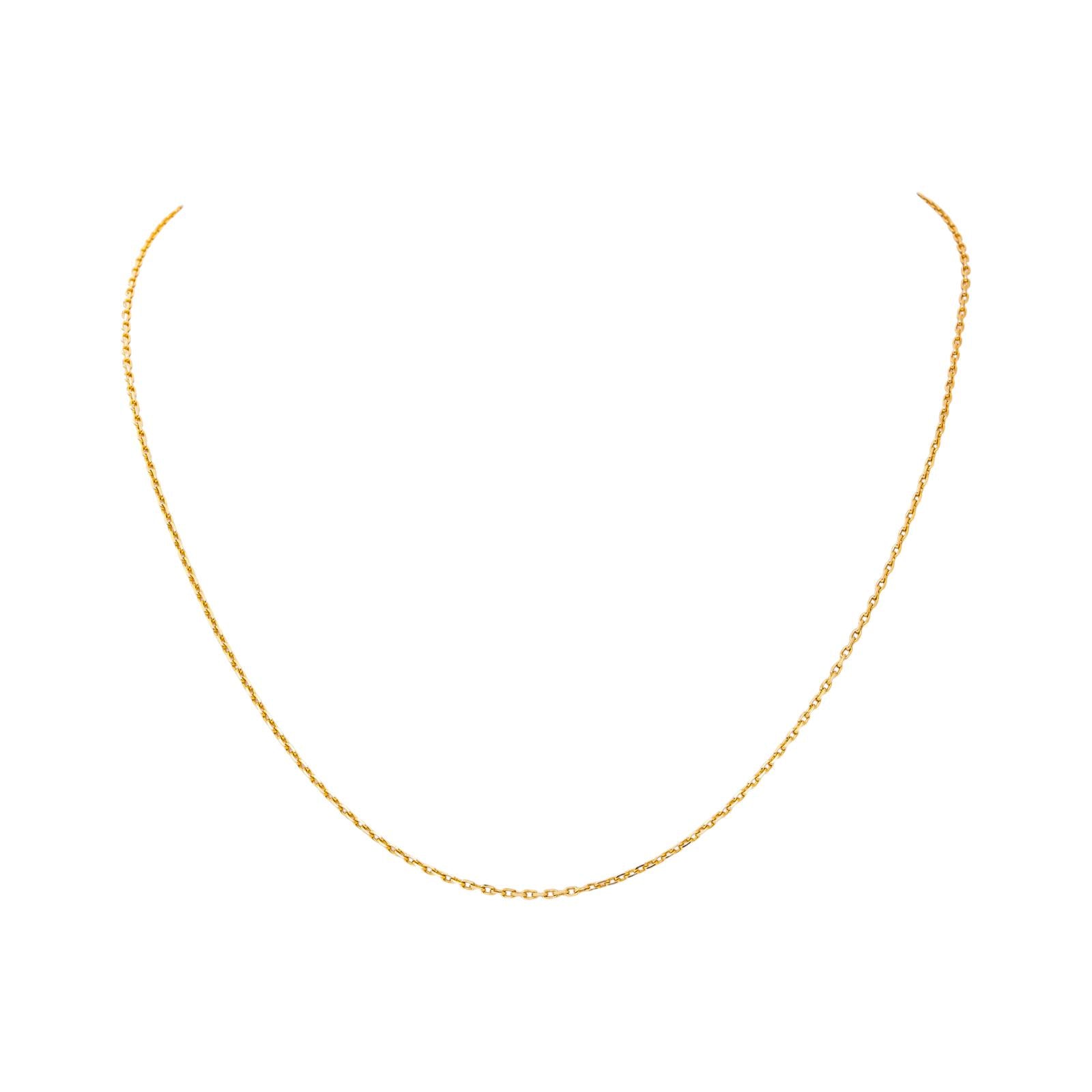 Collier Chaîne en or jaune