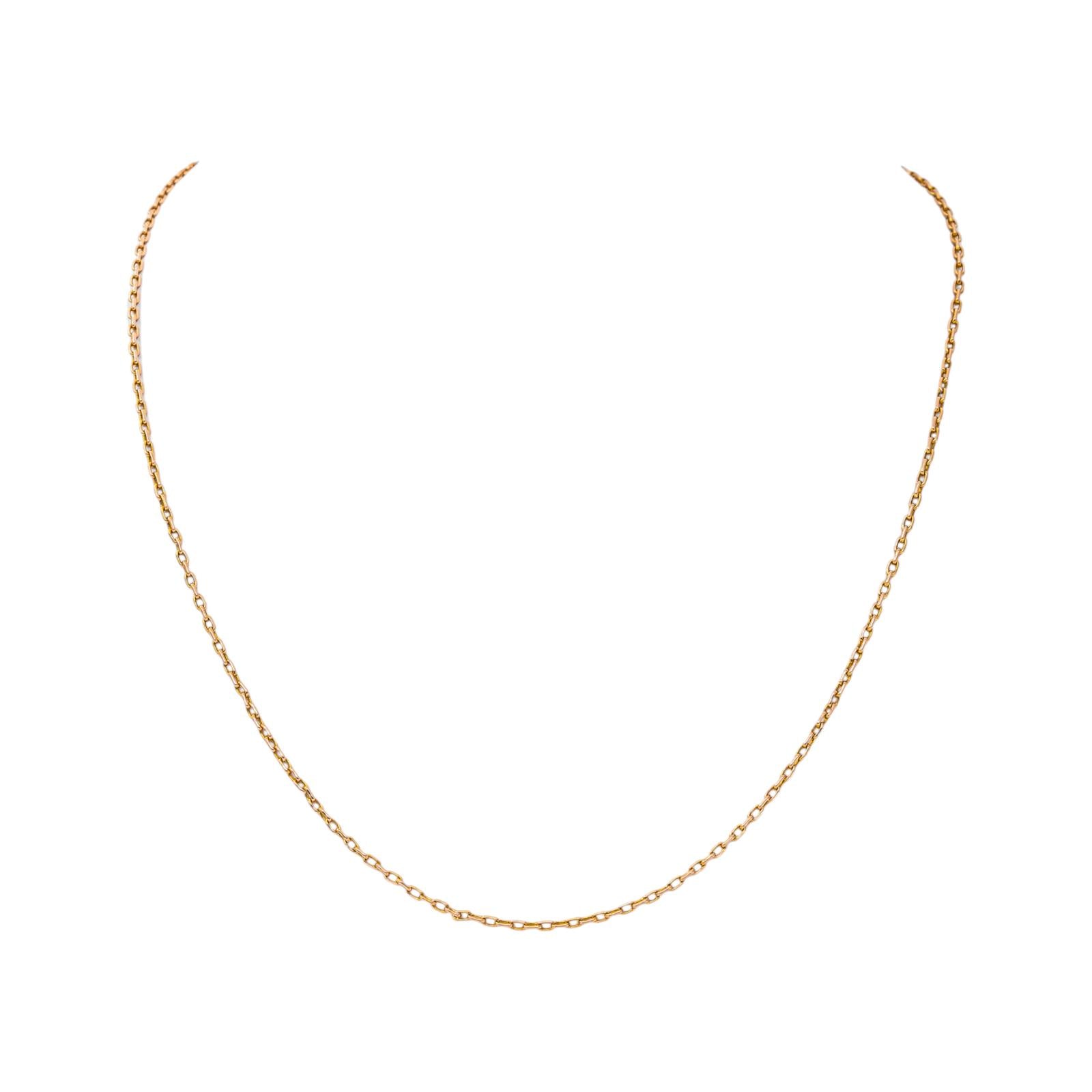 Collier Chaîne en or rose