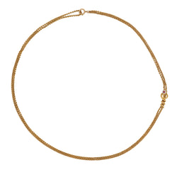 Collier Sautoir en or jaune et diamants