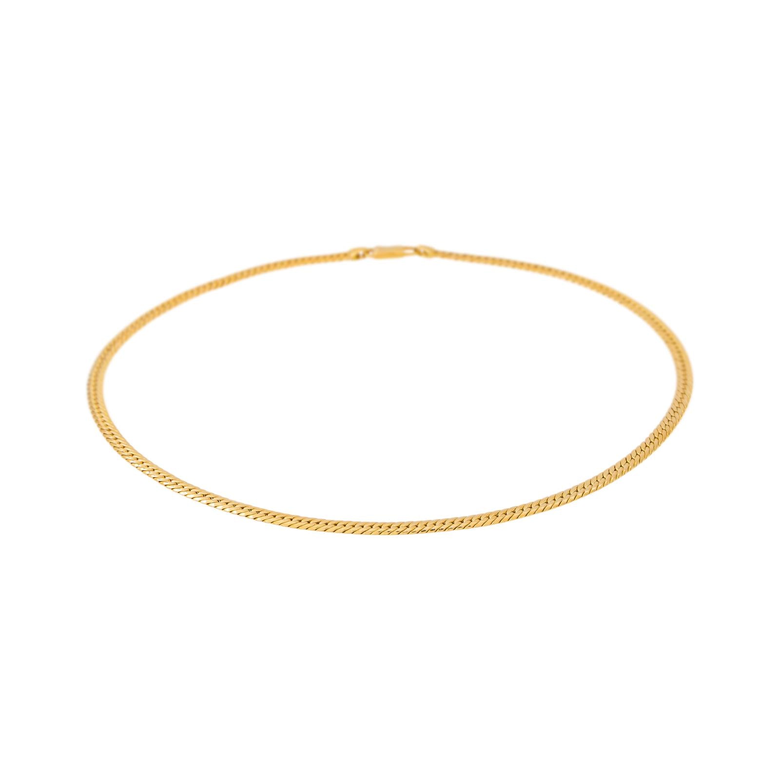 Collier Maille en or jaune