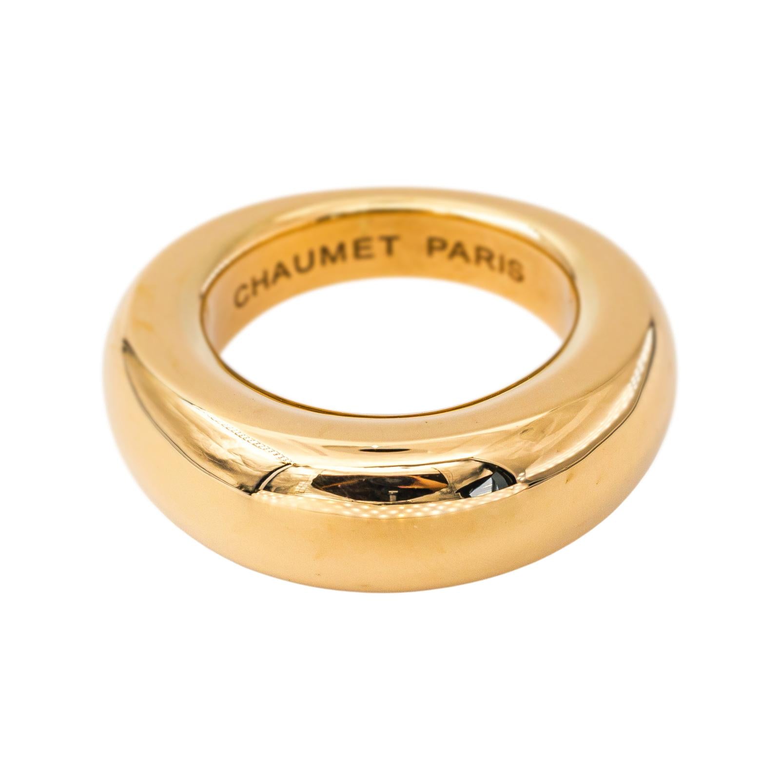 Chaumet Bague Jonc  Or jaune