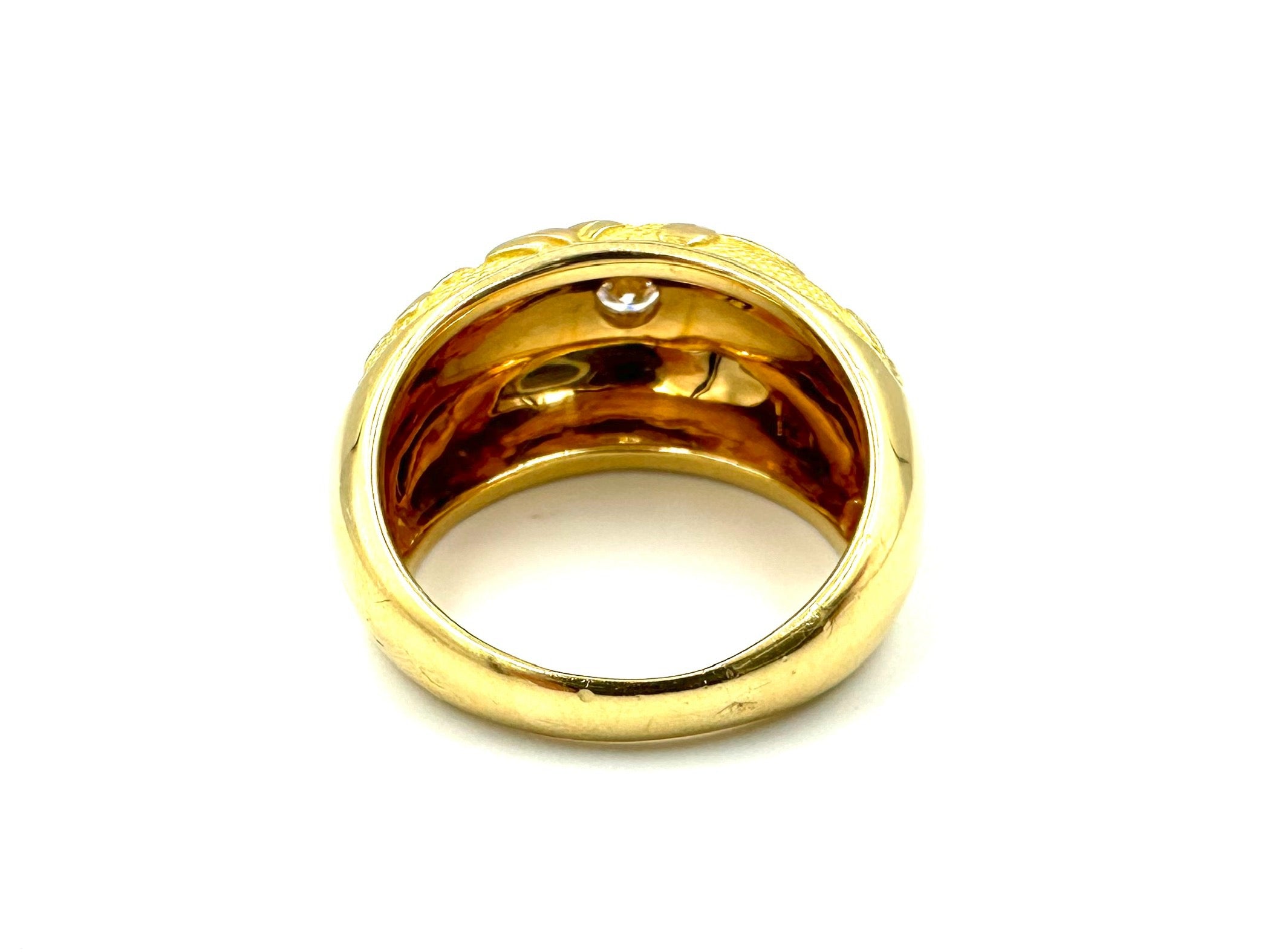 Bague VAN CLEEF & ARPELS en or jaune et diamant