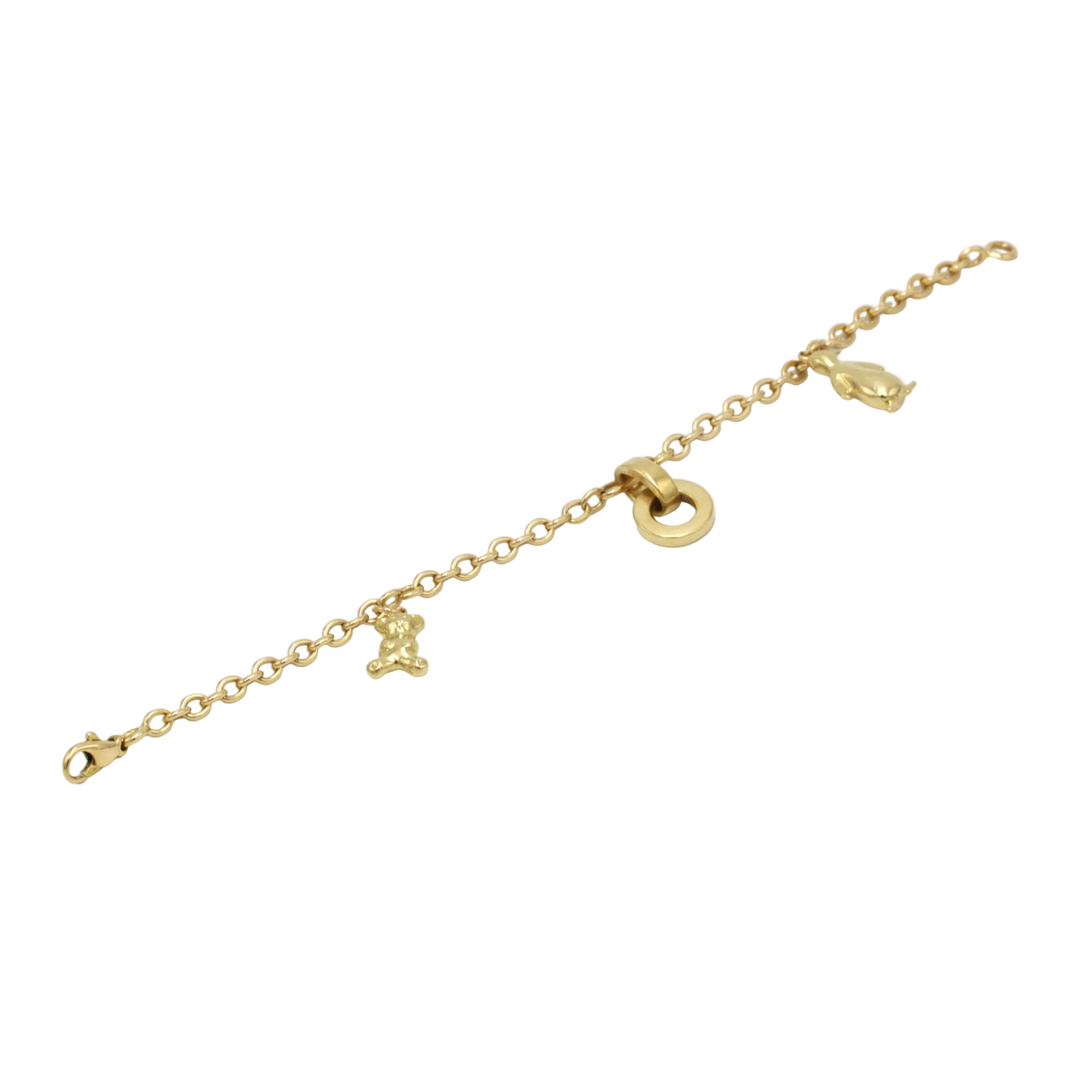 Bracelet Breloques en or jaune