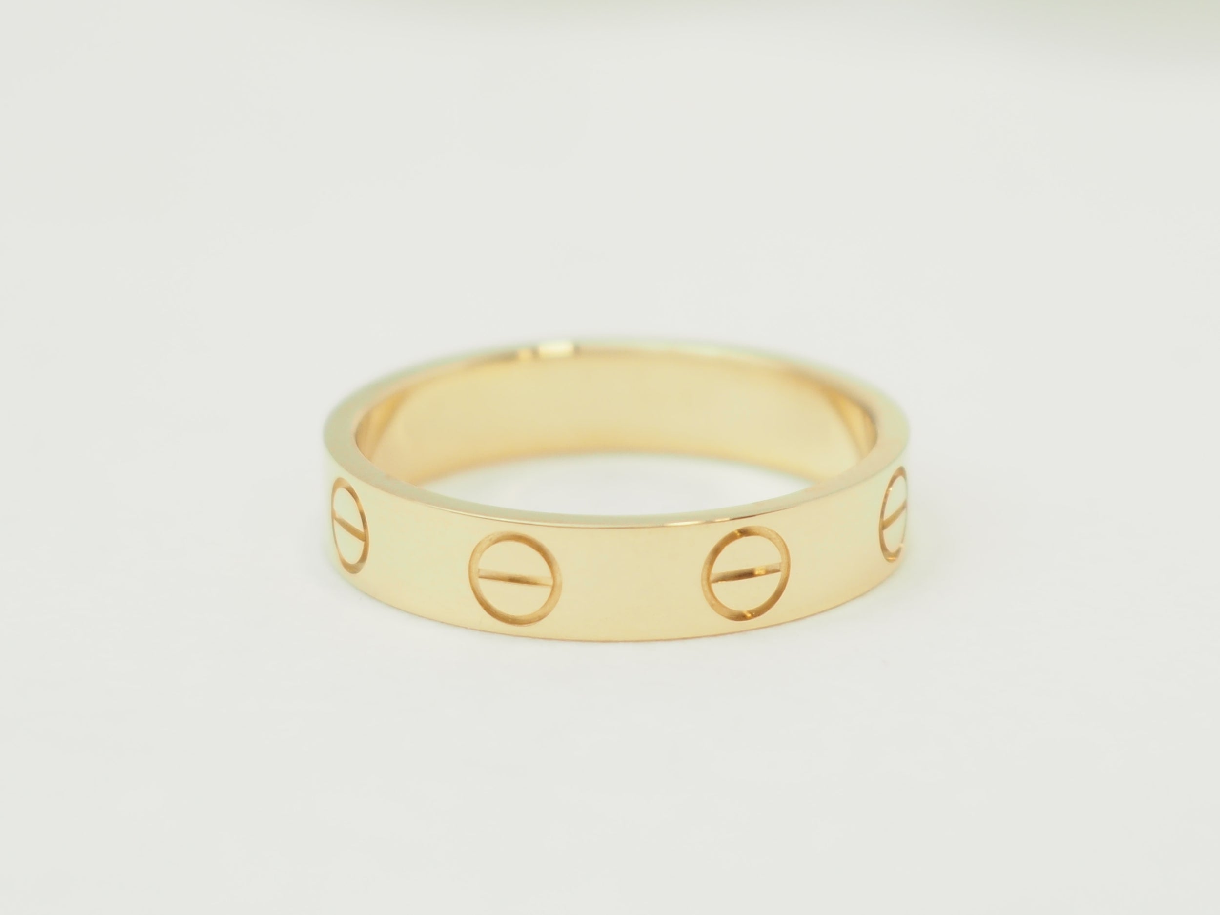 Bague Alliance CARTIER "Love" PM en or jaune