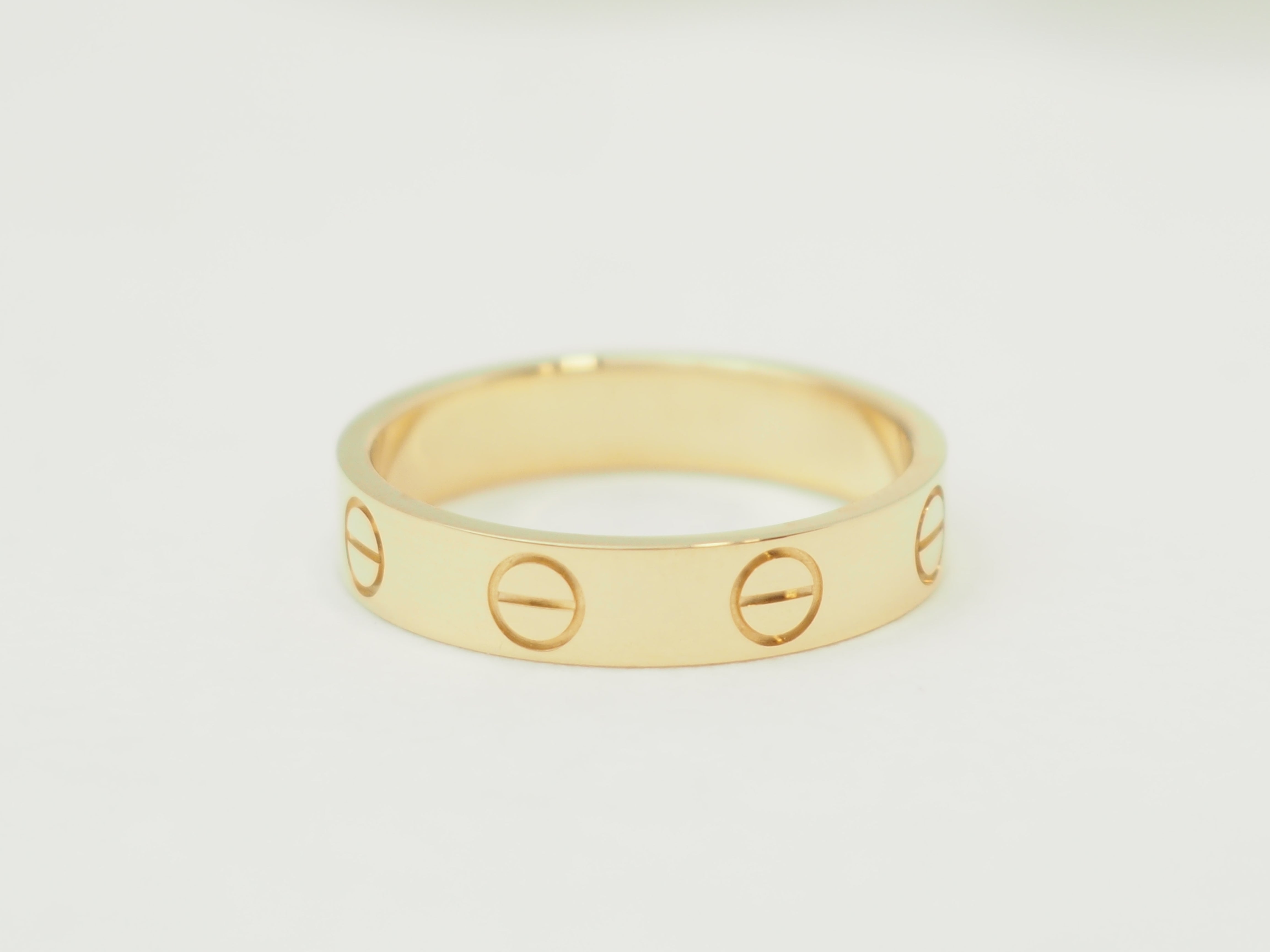 Bague Alliance CARTIER "Love" PM en or jaune