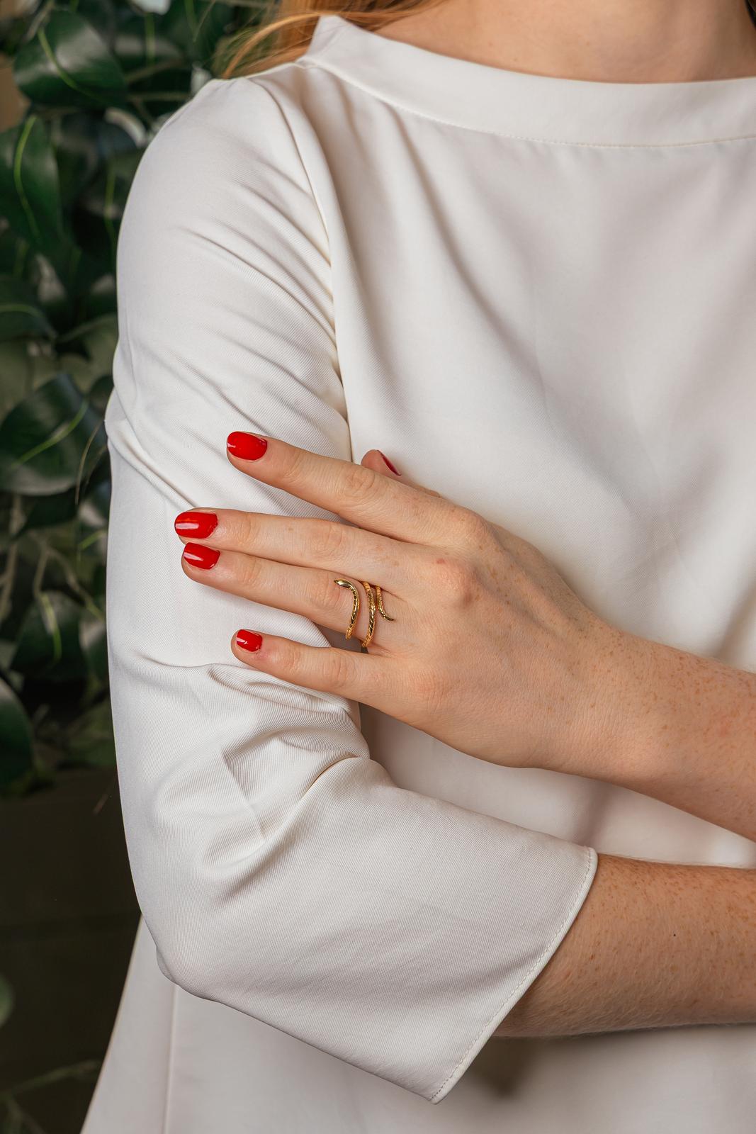 Bague Serpent Or jaune