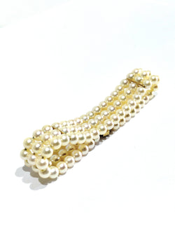 Bracelet en or et perles