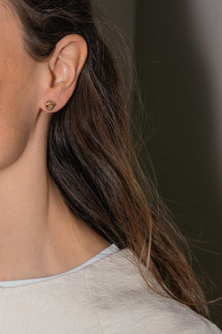 Cartier Boucles d'oreilles Puces Trinity Or rose Diamant