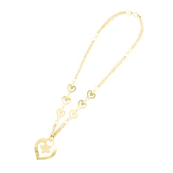 Collier Pendentif O.J. PERRIN "Coeur Légendes" en or jaune