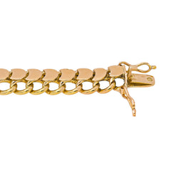 Bracelet Maillon Demi Lune Or rose