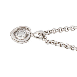 Chopard Collier Happy Diamonds Or blanc Diamant