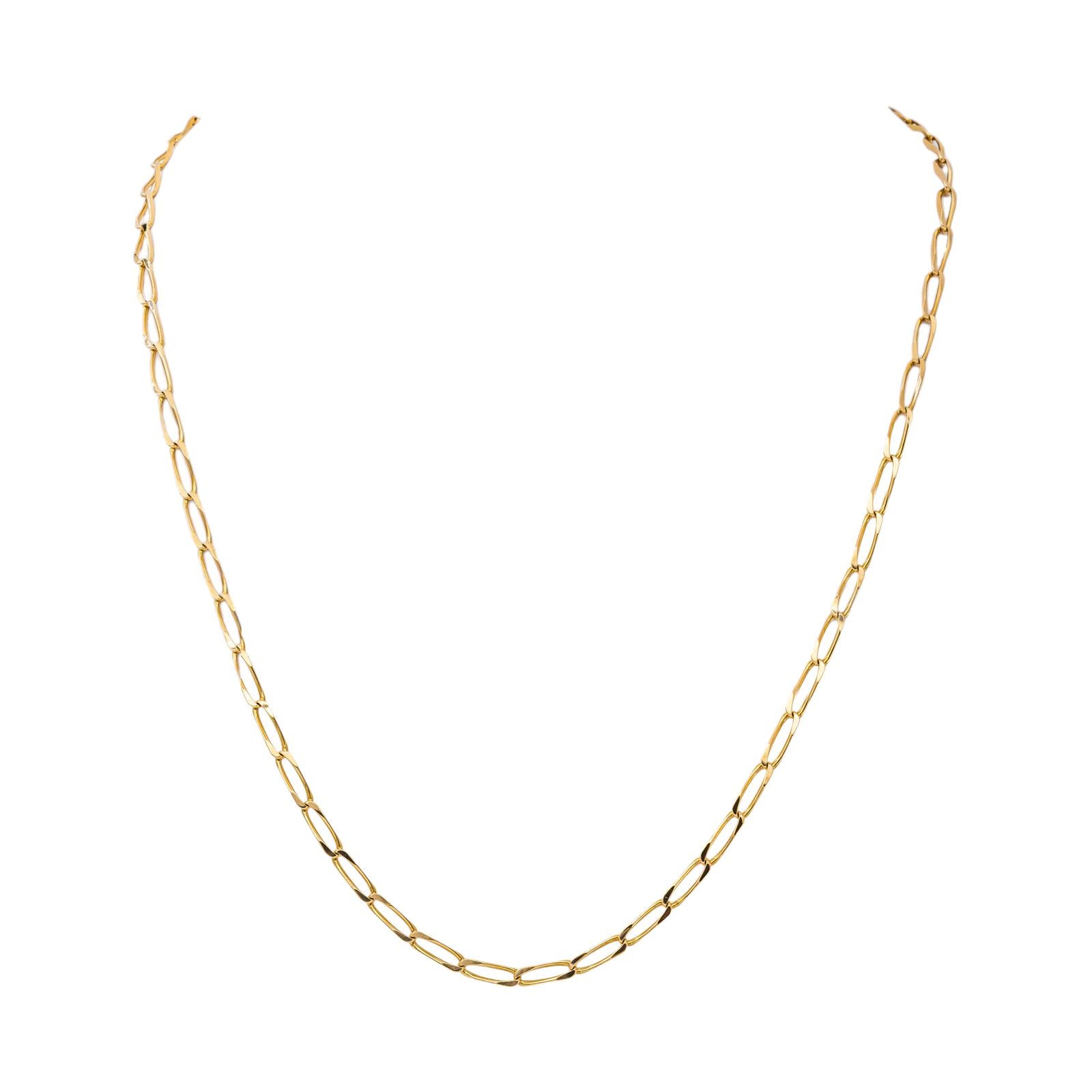 Collier Chaîne en or jaune