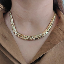 Collier Maille en or jaune