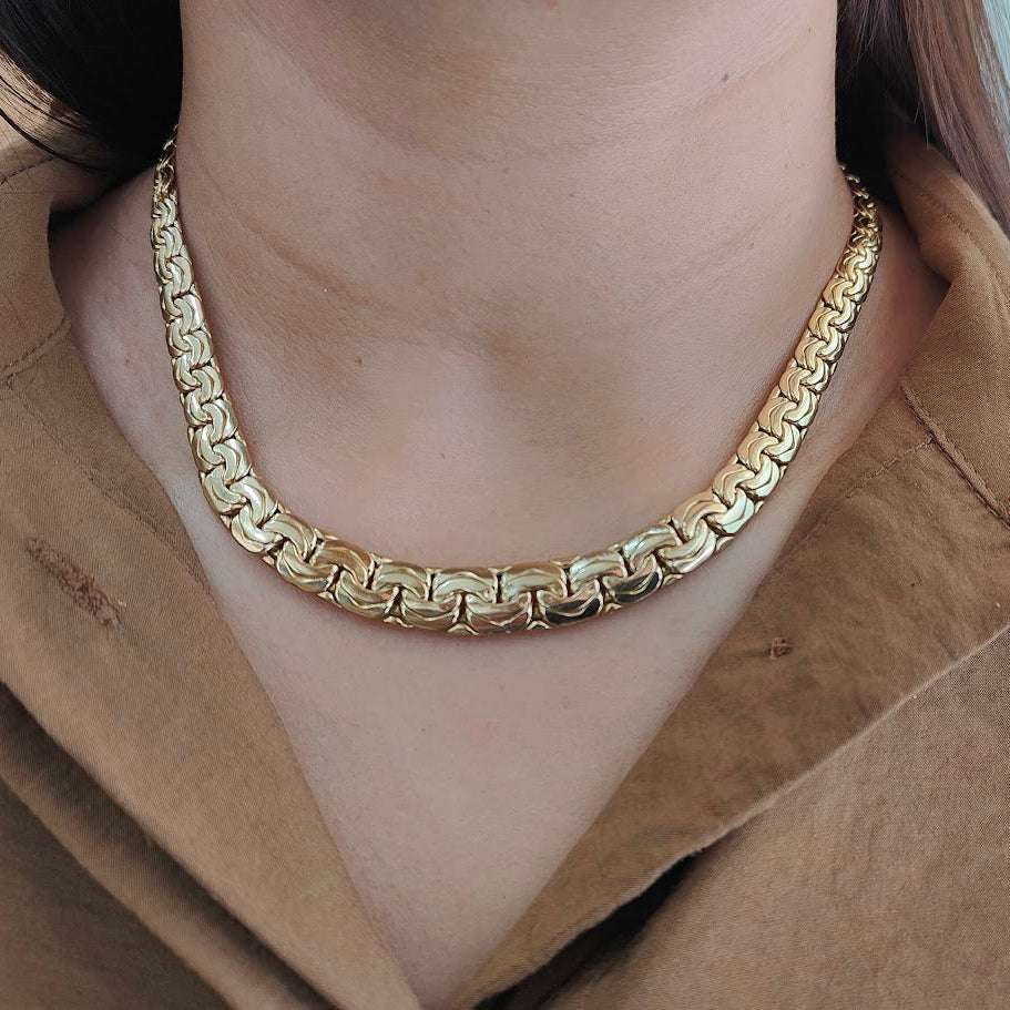 Collier Maille en or jaune