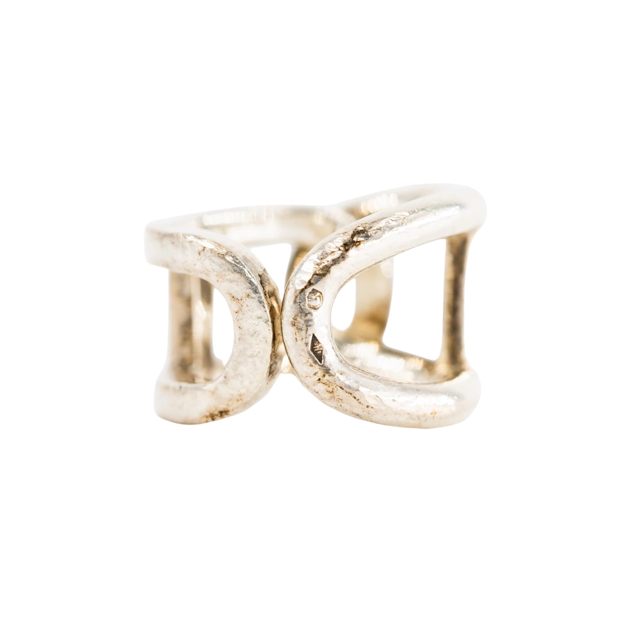 Bague HERMÈS "Cythère" en argent
