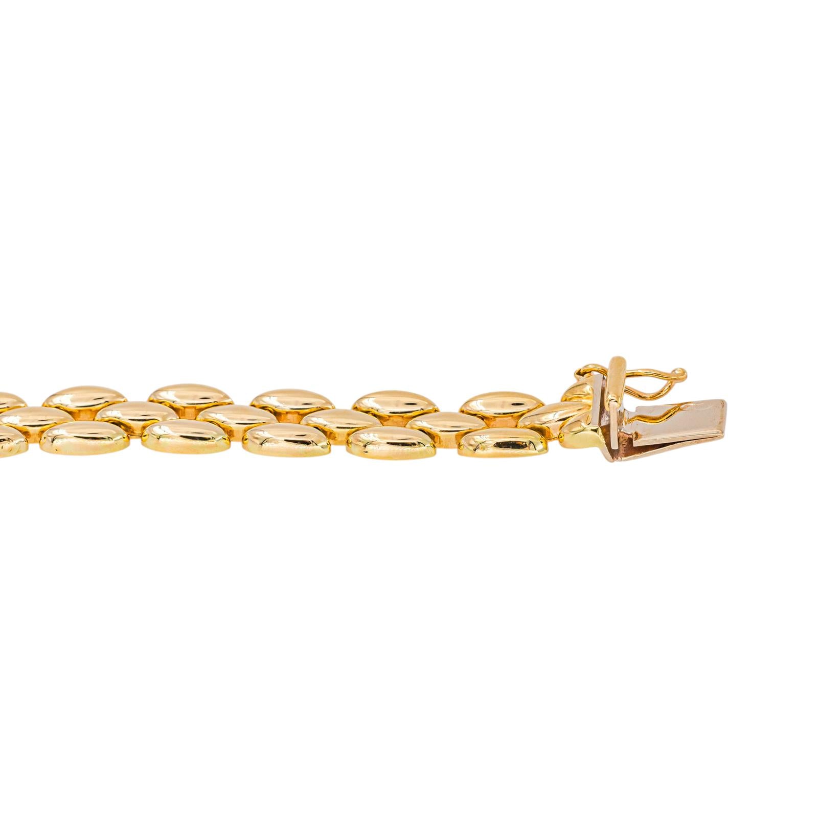 Bracelet Maille en or jaune